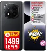 Redmi Note 14 Pro Plus with a 6.34