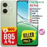 Oppo A5 Pro with a 6.57