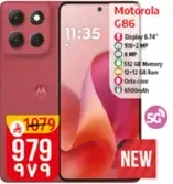 Motorola G86 with a 6.34