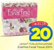 Everfine Facial Tissue 200's