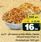 Mixed Nuts Plain & Roasted per 500 gm