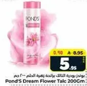 Pond's Dream Flower Talc 200g