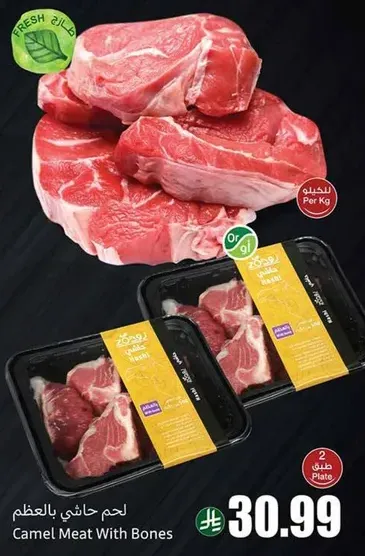Camel Meat With Bones