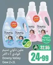 ملين داوني فالي، 2 × 2 لتر.