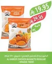 Al Kabeer Chicken Nuggets Regular 750g.