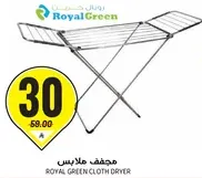 Royal Green Cloth Dryer