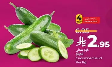 Cucumber Saudi Per Kg