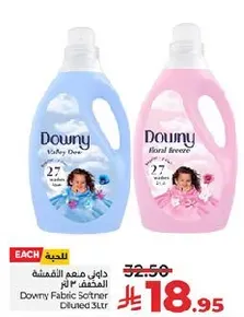 Downy Fabric Softener Diluted 3L