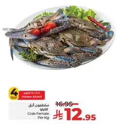 Crab Female Per Kg