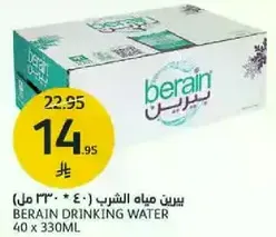 Berain Drinking Water 40 x 330ml