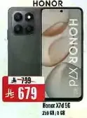 Honor X7d 5G with 256 GB storage and 8 GB RAM.