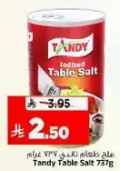 Tandy Iodized Table Salt 737g