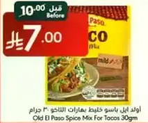 Old El Paso Spice Mix For Tacos 30g