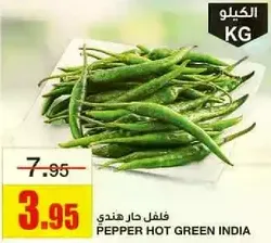 فلفل حار هندي.