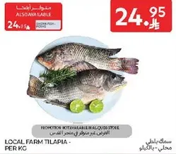 Local farm tilapia