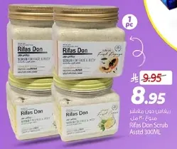 Rifas Don Scrub for face and body, 300ML.