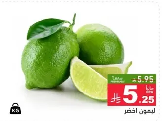 Green lemons.