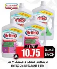 برتيكس مطهر و منظف 3 لتر.