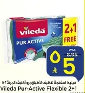 فيلدا اسفنجه لتنظيف الاطلاق بروه اكتيف المراه 120