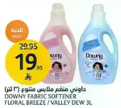 Downy Fabric Softener Floral Breeze / Valley Dew 3L
