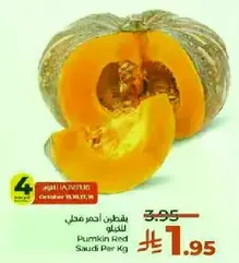 يقطين احمر محلي