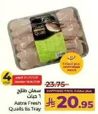 سمان طازج 6 حبات