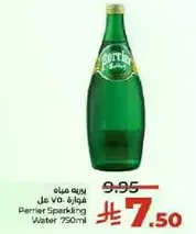 Perrier Sparkling Water 750ml