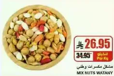 Mixed nuts.