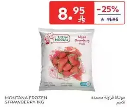 Montana Frozen Strawberry 1kg