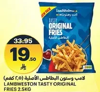 Lambweston Tasty Original Fries 2.5kg