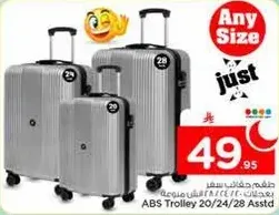 ABS Trolley 20/24/28 Asstd
