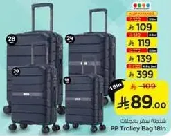 PP Trolley Bag 18in