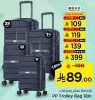PP Trolley Bag 18in