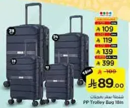 PP Trolley Bag 18in