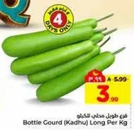 Bottle Gourd (Kadhu) Long Per Kg