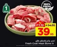 لحم جاز باللحم طازج