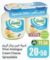 Pinar Analogue Cream Cheese Spreadable
