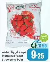 مونتانا فراوله مجمد