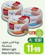 ALKhair Light Meat Solid Tuna
