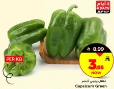 فلفل رومي اخضر