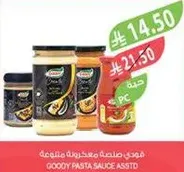 Good pasta sauce assorted.