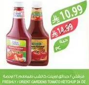 Freshly / Orient Gardens Tomato Ketchup 24 oz