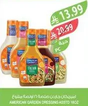 American Garden Dressing Assorted 180ml