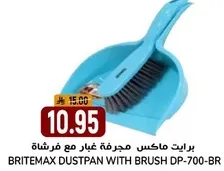 برايت ماكس مجرفه غبار مع فرشاه