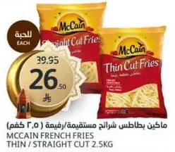 ماكين بطاطس شرايح مستقيمه/رفيعه (2.5 كجم)