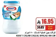 Kraft Cream Cheese Spread 480 gm