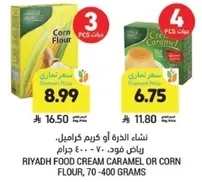 نشا الذره او كريم كراميل، رياض فود، 70-400 جرام