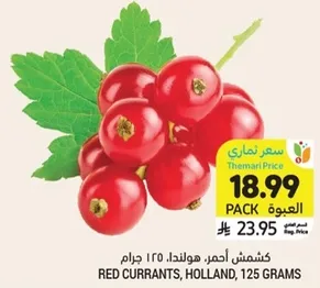 Red Currants, Holland, 125 grams