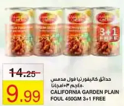 California Garden Plain Foul 450GM 3+1 FREE