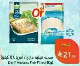 Adriana Fish Fillet (1Kg)